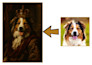 turn your pet into a royal portrait